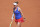 PARIS, FRANCE - JULY 28: Spain's Sara Sorribes Tormo (not seen) and Czech Republic's Barbora Krejcikova compete during their women's singles first round tennis match on Court Philippe-Chatrier at the Roland-Garros Stadium at the Paris 2024 Olympic Games, in Paris, France on July 28, 2024. (Photo by Mustafa Ciftci/Anadolu via Getty Images)