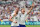 SAINT-ETIENNE, FRANCE - JULY 30: Djordje Mihailovic #14 of the United States celebrates scoring with John Tolkin #5 during the first half against Guinea the Men's group A match during the Olympic Games Paris 2024 at Stade Geoffroy-Guichard on July 30, 2024 in Saint-Etienne, France. (Photo by Andrea Vilchez/ISI/Getty Images)