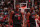 MIAMI, FL - NOVEMBER 3: Jimmy Butler #22 and Bam Adebayo #13 of the Miami Heat look on during the game against the Washington Wizards during the In-Season Tournament on November 3, 2023 at Kaseya Center in Miami, Florida. NOTE TO USER: User expressly acknowledges and agrees that, by downloading and or using this Photograph, user is consenting to the terms and conditions of the Getty Images License Agreement. Mandatory Copyright Notice: Copyright 2023 NBAE (Photo by Issac Baldizon/NBAE via Getty Images)