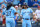 TORONTO, ON - MAY 22:  Bo Bichette #11 of the Toronto Blue Jays celebrates with Vladimir Guerrero Jr. #27 after hitting a 2 run home run in the second inning during a game against the Chicago White Sox at Rogers Centre on May 22, 2024 in Toronto, Ontario, Canada.  (Photo by Vaughn Ridley/Getty Images)