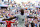 France's forward #14 Jean-Philippe Mateta celebrates after scoring his team first goal during the Paris 2024 Olympic Games men's group A football match between New Zealand and France, at the Marseille Stadium, in Marseille, southern France, on July 30, 2024. (Photo by Clement MAHOUDEAU / AFP) (Photo by CLEMENT MAHOUDEAU/AFP via Getty Images)