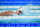 TOPSHOT - US' Katie Ledecky competes in a heat of the women's 800m freestyle swimming event during the Paris 2024 Olympic Games at the Paris La Defense Arena in Nanterre, west of Paris, on August 2, 2024. (Photo by Manan VATSYAYANA / AFP) (Photo by MANAN VATSYAYANA/AFP via Getty Images)