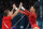 PARIS, FRANCE - AUGUST 04: Sunisa Lee of Team United States reacts after finishing her routine during the Artistic Gymnastics Women's Uneven Bars Final on day nine of the Olympic Games Paris 2024 at Bercy Arena on August 04, 2024 in Paris, France. (Photo by Luke Hales/Getty Images)