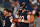 CANTON, OH - AUGUST 01: Chicago Bears LS Patrick Scales (48) during warmups for a National Football League preseason game between the Chicago Bears and Houston Texans on August 1, 2024 at Tom Benson Hall of Fame Stadium in Canton, OH. (Photo by James Black/Icon Sportswire via Getty Images)