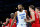 France's #27 Rudy Gobert looks on in the men's preliminary round group B basketball match between France and Germany during the Paris 2024 Olympic Games at the Pierre-Mauroy stadium in Villeneuve-d'Ascq, northern France, on August 2, 2024. (Photo by Sameer Al-Doumy / AFP) (Photo by SAMEER AL-DOUMY/AFP via Getty Images)