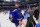 ST. LOUIS, MO - APRIL 14: Pavel Buchnevich #89 of the St. Louis Blues during warmups against the Seattle Kraken on April 14, 2024 at the Enterprise Center in St. Louis, Missouri. (Photo by Scott Rovak/NHLI via Getty Images)