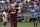 COLUMBUS, OHIO - AUGUST 03: Erling Haaland #9 of Manchester City celebrates a goal in the first half of the pre-season friendly against Chelsea FC at Ohio Stadium on August 03, 2024 in Columbus, Ohio. (Photo by Jason Mowry/Getty Images)