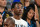 PARIS, FRANCE - AUGUST 06: LeBron James' son Bryce Maximus James follows the quarterfinal between USA and Brazil on day eleven of the Olympic Games Paris 2024 at Bercy Arena on August 06, 2024 in Paris, France. (Photo by Mehmet Murat Onel/Anadolu via Getty Images)