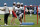 FOXBOROUGH, MA - JULY 28: New England Patriots running back Antonio Gibson (21) carries the ball during New England Patriots Training Camp on July 28, 2024, at Gillette Stadium in Foxborough, Massachusetts. (Photo by Fred Kfoury III/Icon Sportswire via Getty Images)