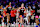 PHOENIX, AZ - JULY 20: Angel Reese #5 pats Caitlin Clark #22 of Team WNBA on the back during the 2024 WNBA All Star Game on July 20, 2024 at Footprint Center in Phoenix, Arizona. NOTE TO USER: User expressly acknowledges and agrees that, by downloading and or using this photograph, user is consenting to the terms and conditions of the Getty Images License Agreement. Mandatory Copyright Notice: Copyright 2024 NBAE (Photo by Juan Ocampo/NBAE via Getty Images)