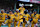 BOSTON, MASSACHUSETTS - JUNE 08: Members of the Savannah Bananas dance before a game against the Party Animals at Fenway Park on June 08, 2024 in Boston, Massachusetts. (Photo by Jaiden Tripi/Getty Images)