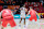 VALENCIA, SPAIN - 2024/07/03: V.J. Edgecombe (L) of Bahamas and Igor Milicic (R) of Poland in action during the Olympic Qualifying Tournament match between Bahamas and Poland at Pabellon Fuente de San Luis. Final score: Bahamas 90-81 Poland. (Photo by Nicholas Muller/SOPA Images/LightRocket via Getty Images)