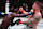 Jared Cannonier lands a punch against Marvin Vettori