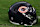 CHICAGO, IL - AUGUST 17:  Detailed view of an Chicago Bears helmet prior to an NFL football game against the Cincinnati Bengals at Solider Field on August 17, 2024 in Chicago, Illinois. (Photo by Perry Knotts/Getty Images)