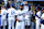 LOS ANGELES, CA - AUGUST 21: Jason Heyward #23 of the Los Angeles Dodgers looks on in the dugout prior to the game between the Seattle Mariners and the Los Angeles Dodgers at Dodger Stadium on Wednesday, August 21, 2024 in Los Angeles, California. (Photo by Michael Owens/MLB Photos via Getty Images)