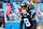 CHARLOTTE, NC - DECEMBER 17: Jaycee Horn #8 of the Carolina Panthers enters the field during an NFL game against the Atlanta Falcons at Bank of America Stadium in Charlotte, North Carolina on Dec 17, 2023. (Photo by David Jensen/Icon Sportswire via Getty Images)