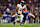 ORCHARD PARK, NY - NOVEMBER 13: Samaje Perine #25 of the Denver Broncos runs the ball during an NFL football game against the Buffalo Bills at Highmark Stadium on November 13, 2023 in Orchard Park, New York. (Photo by Perry Knotts/Getty Images)