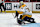 WASHINGTON, DC - DECEMBER 30: Nashville Predators goaltender Yaroslav Askarov (30) makes a save during the Nashville Predators game versus the Washington Capitals on December 30, 2023 at the Capital One Arena in Washington, D.C.  (Photo by Mark Goldman/Icon Sportswire via Getty Images)