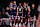 NEW YORK, NEW YORK - MARCH 24: Players react on the Northwestern Wildcats bench during the second half against the Connecticut Huskies in the second round of the NCAA Men's Basketball Tournament at Barclays Center on March 24, 2024 in New York City. (Photo by Elsa/Getty Images)