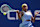 USA's Coco Gauff plays a forehand return to France's Varvara Gracheva during their women's singles first round tennis match on day one of the US Open tennis tournament at the USTA Billie Jean King National Tennis Center in New York City, on August 26, 2024. (Photo by TIMOTHY A. CLARY / AFP) (Photo by TIMOTHY A. CLARY/AFP via Getty Images)