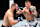 Marvin Vettori of Italy punches Roman Dolidze of Georgia.