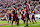 BLACKSBURG, VIRGINIA – NOVEMBER 18: Kyron Drones #1 and Da'Quan Felton #9 of the Virginia Tech Hokies react after a touchdown against the NC State Wolfpack in the second half during a game at Lane Stadium on November 18, 2023 in Blacksburg, Virginia. (Photo by Ryan Hunt/Getty Images)