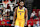 LAS VEGAS, NEVADA - JULY 18: Bronny James Jr. #9 of the Los Angeles Lakers looks on against the Cleveland Cavaliers in the first half of a 2024 NBA Summer League game at the Thomas & Mack Center on July 18, 2024 in Las Vegas, Nevada. The Lakers defeated the Cavaliers 93-89. NOTE TO USER: User expressly acknowledges and agrees that, by downloading and or using this photograph, User is consenting to the terms and conditions of the Getty Images License Agreement. (Photo by Candice Ward/Getty Images)