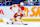 VANCOUVER, CANADA - APRIL 16: Nazem Kadri #91 of the Calgary Flames skates with the puck during the second period of their NHL game against the Vancouver Canucks at Rogers Arena on April 16, 2024 in Vancouver, British Columbia, Canada. (Photo by Derek Cain/Getty Images)