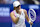 NEW YORK, NEW YORK - AUGUST 31: Iga Swiatek of Poland reacts after a point against Anastasia Pavlyuchenkova of Russia during their Women's Singles Third Round match on Day Six of the 2024 US Open at USTA Billie Jean King National Tennis Center on August 31, 2024 in the Flushing neighborhood of the Queens borough of New York City. (Photo by Luke Hales/Getty Images)