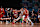 CLEVELAND, OH - FEBRUARY 20: Giannis Antetokounmpo #34 of Team LeBron handles the ball as Devin Booker #1 of Team Durant plays defense during the 2022 NBA All-Star Game as part of 2022 NBA All Star Weekend on February 20, 2022 at Rocket Mortgage FieldHouse in Cleveland, Ohio. NOTE TO USER: User expressly acknowledges and agrees that, by downloading and/or using this Photograph, user is consenting to the terms and conditions of the Getty Images License Agreement. Mandatory Copyright Notice: Copyright 2022 NBAE (Photo by Nathaniel S. Butler/NBAE via Getty Images)
