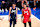 INDIANAPOLIS, IN - FEBRUARY 16: Chet Holmgren #7 of Team Jalen stands with Paolo Banchero #5 of Team Tamika during the Rising Stars Game as part of NBA All-Star Weekend on Friday, February 16, 2024 at Gainbridge Fieldhouse in Indianapolis, Indiana. NOTE TO USER: User expressly acknowledges and agrees that, by downloading and/or using this Photograph, user is consenting to the terms and conditions of the Getty Images License Agreement. Mandatory Copyright Notice: Copyright 2024 NBAE (Photo by Joe Murphy/NBAE via Getty Images)