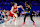 ARLINGTON, TEXAS - SEPTEMBER 01: Caitlin Clark #22 of the Indiana Fever drives against Arike Ogunbowale #24 of the Dallas Wings in the second half at College Park Center on September 01, 2024 in Arlington, Texas. NOTE TO USER: User expressly acknowledges and agrees that, by downloading and or using this photograph, User is consenting to the terms and conditions of the Getty Images License Agreement. (Photo by Sam Hodde/Getty Images)