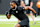 LAS VEGAS, NEVADA – AUGUST 23: Wide receiver Davante Adams #17 of the Las Vegas Raiders warms up before a preseason game against the San Francisco 49ers at Allegiant Stadium on August 23, 2024 in Las Vegas, Nevada. (Photo by Louis Grasse/Getty Images)