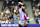 USA's Frances Tiafoe reacts as he wins a game against Bulgaria's Grigor Dimitrov during their men's quarterfinals match on day nine of the US Open tennis tournament at the USTA Billie Jean King National Tennis Center in New York City, on September 3, 2024. (Photo by CHARLY TRIBALLEAU / AFP) (Photo by CHARLY TRIBALLEAU/AFP via Getty Images)