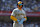 LOS ANGELES, CA - JULY 6: William Contreras #24 of the Milwaukee Brewers looks on during the game against the Los Angeles Dodgers at Dodger Stadium on July 6, 2024 in Los Angeles, California. The Dodgers defeated the Brewers 5-3. (Photo by Rob Leiter/MLB Photos via Getty Images)