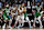 CLEVELAND, OHIO - MAY 13: Tristan Thompson #13 of the Cleveland Cavaliers looks to pass during the second quarter in Game Four of the Eastern Conference Second Round Playoffs at Rocket Mortgage Fieldhouse on May 13, 2024 in Cleveland, Ohio. NOTE TO USER: User expressly acknowledges and agrees that, by downloading and or using this photograph, User is consenting to the terms and conditions of the Getty Images License Agreement. (Photo by Nick Cammett/Getty Images)