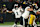 SAO PAULO, BRAZIL - SEPTEMBER 06: Jalen Hurts #1 of the Philadelphia Eagles looks to pass during the first quarter against the Green Bay Packers at Arena Corinthians on September 06, 2024 in Sao Paulo, Brazil. (Photo by Wagner Meier/Getty Images)