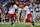 MANHATTAN, KS - OCTOBER 16: Quarterback Brock Purdy #15 of the Iowa State Cyclones hands the ball off to running back Breece Hall #28 during the second half against the Kansas State Wildcats at Bill Snyder Family Football Stadium on October 16, 2021 in Manhattan, Kansas. (Photo by Peter G. Aiken/Getty Images)