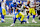 DETROIT, MICHIGAN - SEPTEMBER 08: Puka Nacua #17 of the Los Angeles Rams runs after a catch against the Detroit Lions at Ford Field on September 08, 2024 in Detroit, Michigan. (Photo by Gregory Shamus/Getty Images)