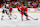 CHICAGO, ILLINOIS - APRIL 07: Alex Vlasic #72 of the Chicago Blackhawks and Marcus Johansson #90 of the Minnesota Wild watch for the puck in the first period at the United Center on April 07, 2024 in Chicago, Illinois. (Photo by Chase Agnello-Dean/NHLI via Getty Images)
