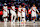 LOS ANGELES, CA - OCTOBER 25: Portland Trail Blazers forward Jerami Grant (9), Portland Trail Blazers center DeAndre Ayton (2), Portland Trail Blazers guard Anfernee Simons (1), Portland Trail Blazers guard Scoot Henderson (00) and Portland Trail Blazers forward Matisse Thybulle (4) look on during a NBA game between the Portland Trail Blazers and the Los Angeles Clippers on October 25, 2023 at Crypto.com Arena in Los Angeles, CA. (Photo by Brian Rothmuller/Icon Sportswire via Getty Images)