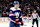 ELMONT, NEW YORK - APRIL 06: Noah Dobson #8 of the New York Islanders scores at 9:07 of the second period against the Nashville Predators at UBS Arena on April 06, 2024 in Elmont, New York. (Photo by Bruce Bennett/Getty Images)