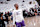 SACRAMENTO, CA - APRIL 16: De'Aaron Fox #5 of the Sacramento Kings looks on prior to the game against the Golden State Warriors during the 2024 Play-In Tournament on April 16, 2024 at Golden 1 Center in Sacramento, California. NOTE TO USER: User expressly acknowledges and agrees that, by downloading and or using this photograph, User is consenting to the terms and conditions of the Getty Images Agreement. Mandatory Copyright Notice: Copyright 2024 NBAE (Photo by Rocky Widner/NBAE via Getty Images)