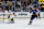 ST. LOUIS, MO - March 25: Vegas Golden Knights goaltender Logan Thompson (36) makes a glove save on the penalty shot by St. Louis Blues left wing Pavel Buchnevich (89) in overtime during a regular season game between the Vegas Golden Knights and the St. Louis Blues on March 25, 2024, at the Enterprise Center in St. Louis MO (Photo by Rick Ulreich/Icon Sportswire via Getty Images)