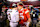 KANSAS CITY, MISSOURI - JANUARY 29: Joe Burrow #9 of the Cincinnati Bengals and Patrick Mahomes #15 of the Kansas City Chiefs meet on the field after the AFC Championship Game at GEHA Field at Arrowhead Stadium on January 29, 2023 in Kansas City, Missouri. (Photo by Kevin C. Cox/Getty Images)