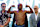 LOS ANGELES, CALIFORNIA - AUGUST 02: Undisputed welterweight champion Terence Crawford (left) poses on the scales after his official weigh-in at LA Live on August 2, 2024 in Los Angeles, California. Crawford and Madrimov will fight for the super welterweight title on Saturday, August 3, 2024 at BMO Stadium in Los Angeles, California. (Photo by Kevork Djansezian/Getty Images)