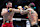 LAS VEGAS, NEVADA - SEPTEMBER 14: (L-R) Merab Dvalishvili of Georgia trades punches with Sean O'Malley in the UFC bantamweight championship fight during the UFC 306 at Riyadh Season Noche UFC event at Sphere on September 14, 2024 in Las Vegas, Nevada. (Photo by Chris Unger/Zuffa LLC)