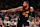 BOSTON, MASSACHUSETTS - MAY 07: Marcus Morris Sr. #24 of the Cleveland Cavaliers reacts during the first quarter in game one of the second round of the Eastern Conference playoffs against the Boston Celtics at TD Garden on May 7, 2024 in Boston, Massachusetts. NOTE TO USER: User expressly acknowledges and agrees that by downloading and/or using this photograph, user agrees to the terms of the Getty Images License Agreement. (Photo by Maddie Meyer/Getty Images)