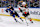ST. LOUIS, MO - MARCH 17: Pavel Buchnevich #89 of the St. Louis Blues pressures Cam Fowler #4 of the Anaheim Ducks on March 17, 2024 at the Enterprise Center in St. Louis, Missouri. (Photo by Alexis R. Knight/NHLI via Getty Images)