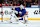 BUFFALO, NEW YORK - APRIL 5: Ukko-Pekka Luukkonen #1 of the Buffalo Sabres tends goal against the Philadelphia Flyers during an NHL game on April 5, 2024 at KeyBank Center in Buffalo, New York. (Photo by Bill Wippert/NHLI via Getty Images)